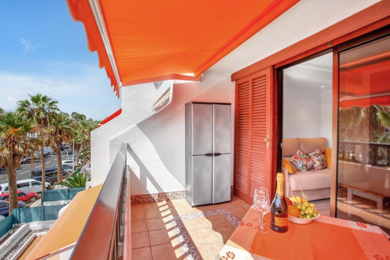 Appartement Sun Beach, Fiber, Pool à Playa de las Américas Extérieur photo