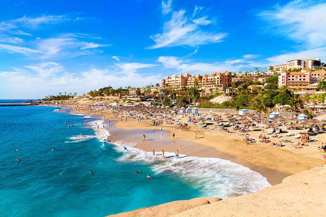 Appartement Sun Beach, Fiber, Pool à Playa de las Américas Extérieur photo